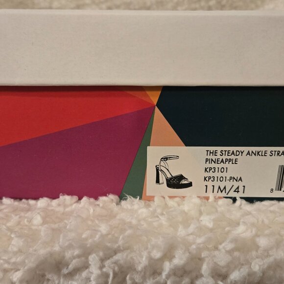 Katy Perry Shoes - Womens 11M - The Steady Ankle Strap Sandal Pineapple - BNIB - Picture 5 of 7